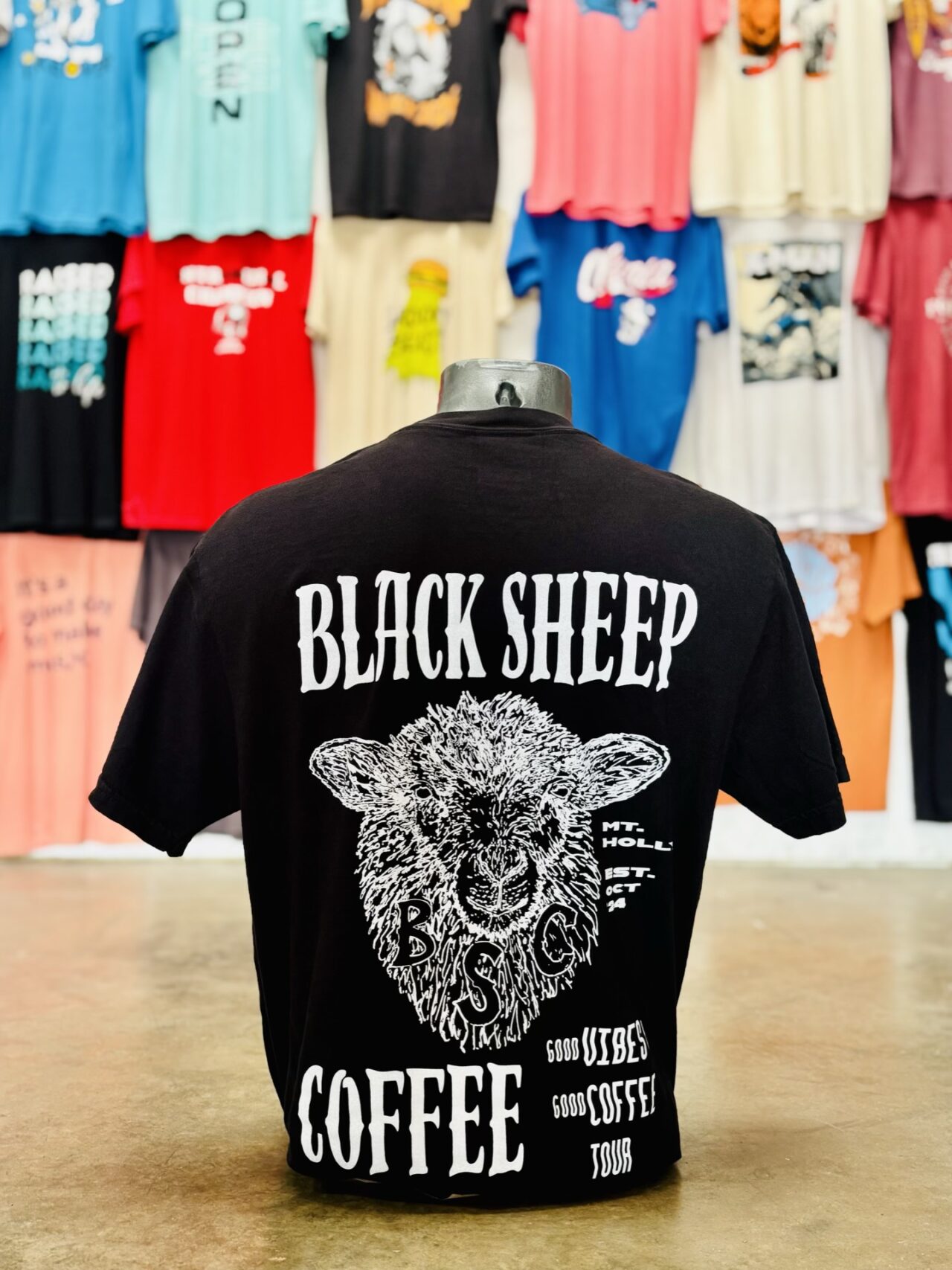 Custom apparel printed by Madcap Printing and Design, Gastonia NC